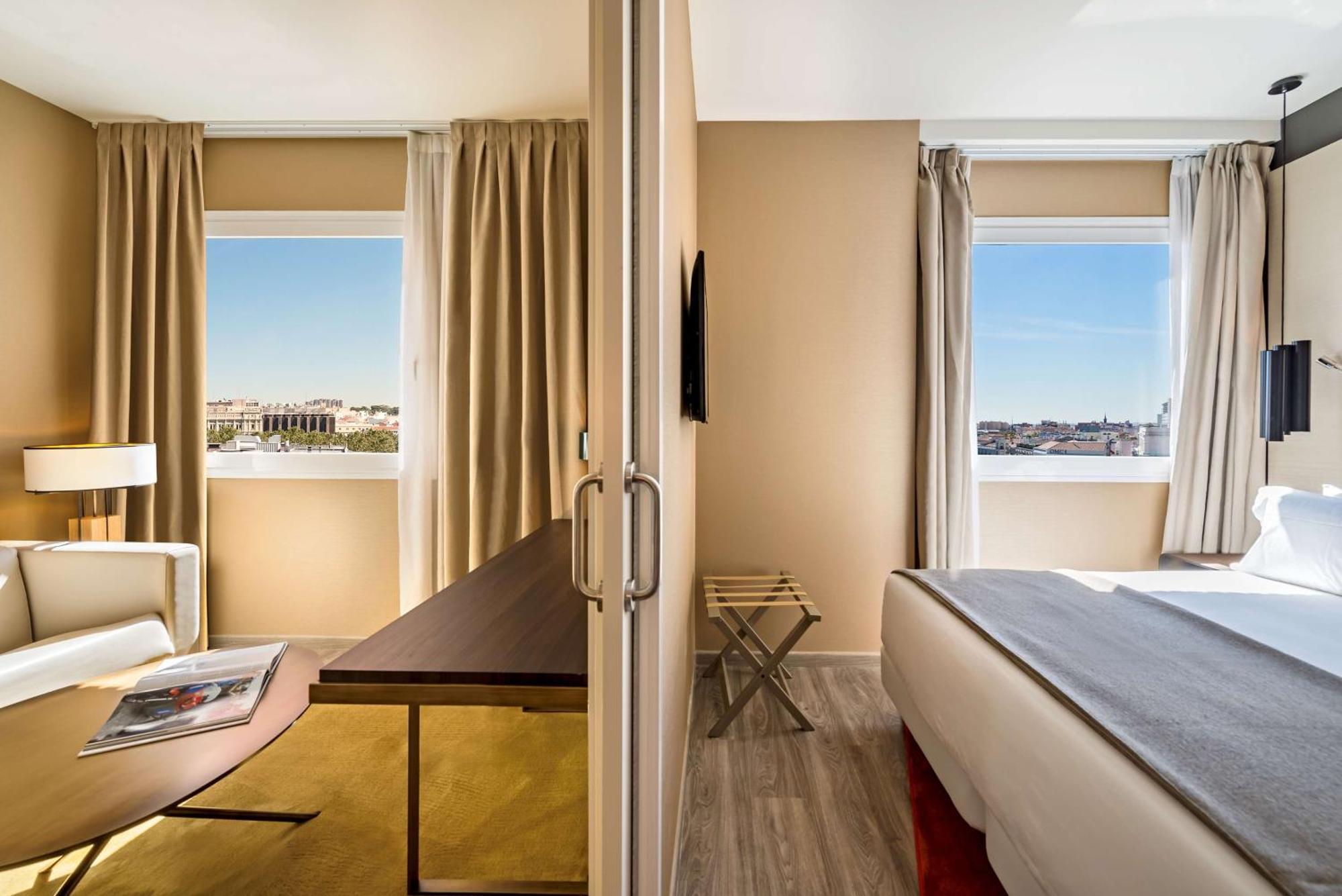 เอ็นเอช คอลเลคชัน มาดริด ซูเอเซีย Hotel ภายนอก รูปภาพ A room at the hotel